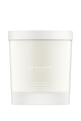 White Moss & Snowdrop Home Candle